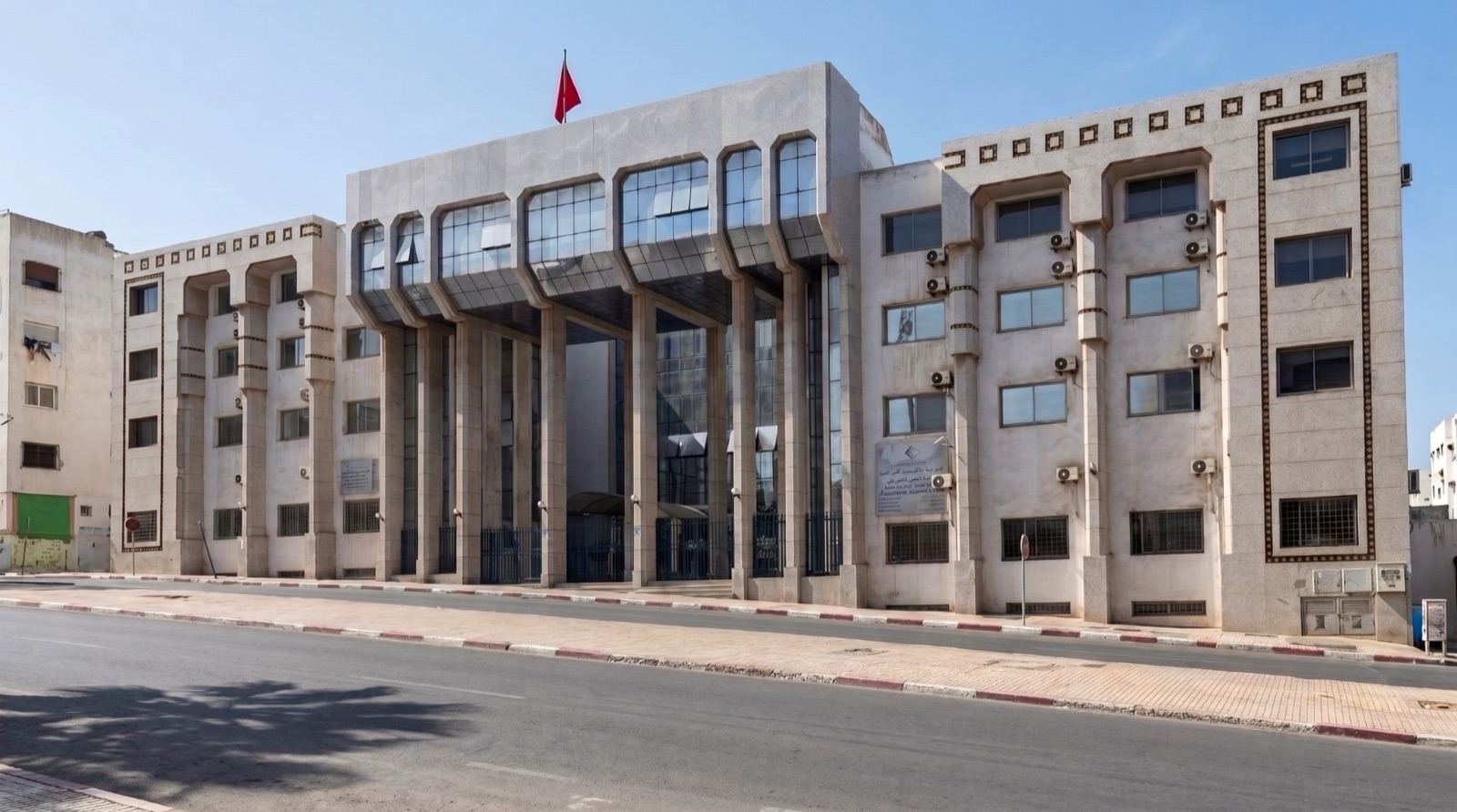 Tax Authority office in Casablanca, structural works