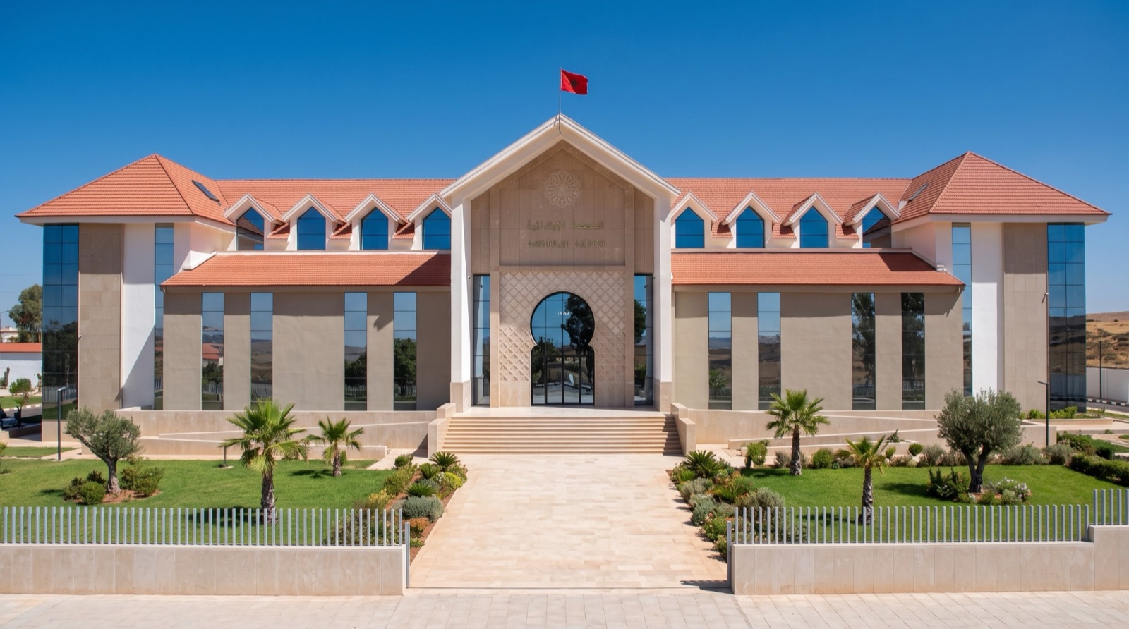 Court of First Instance of El Hajeb, structural works
